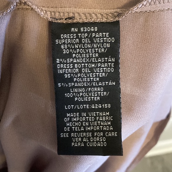 Mauve/Grey formal Nightway dress - Picture 4 of 9